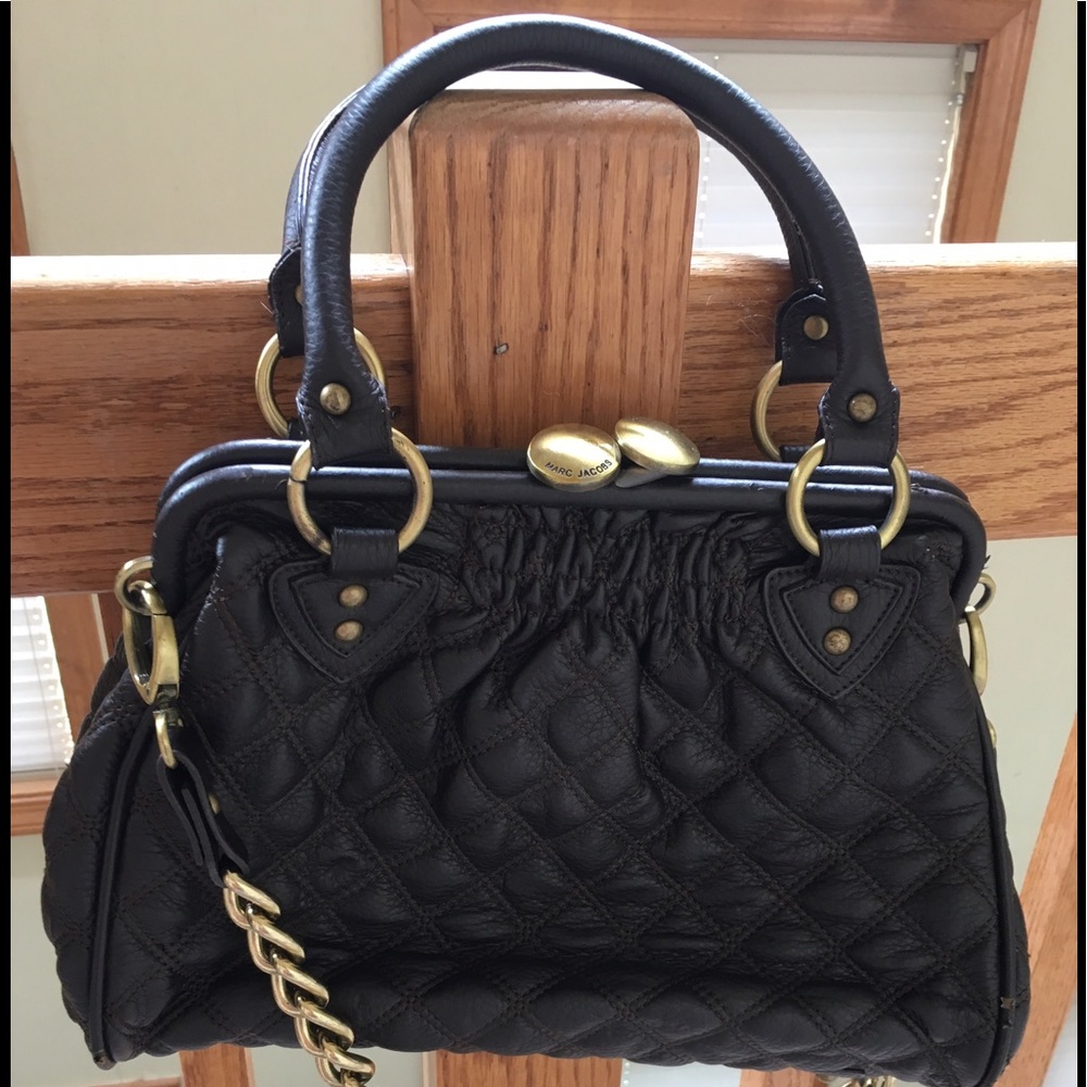 Stylish brown handbag
