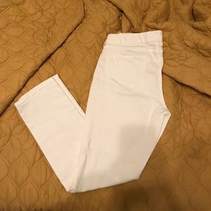 White lucky brand skinny jeans