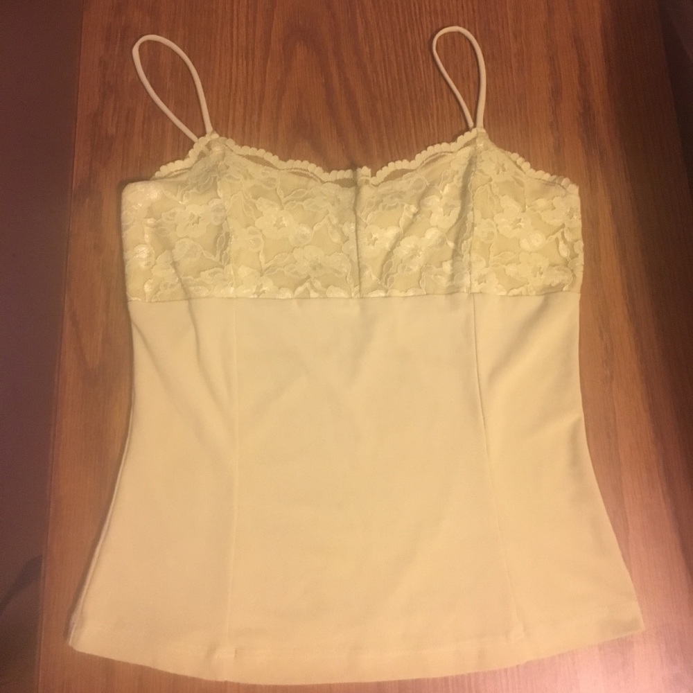 Spaghetti strap tank