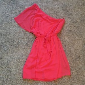 One shouldered dress