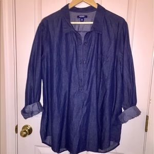 Old Navy chambray tunic