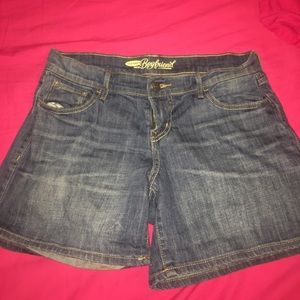 Boyfriend Blue Jean shorts