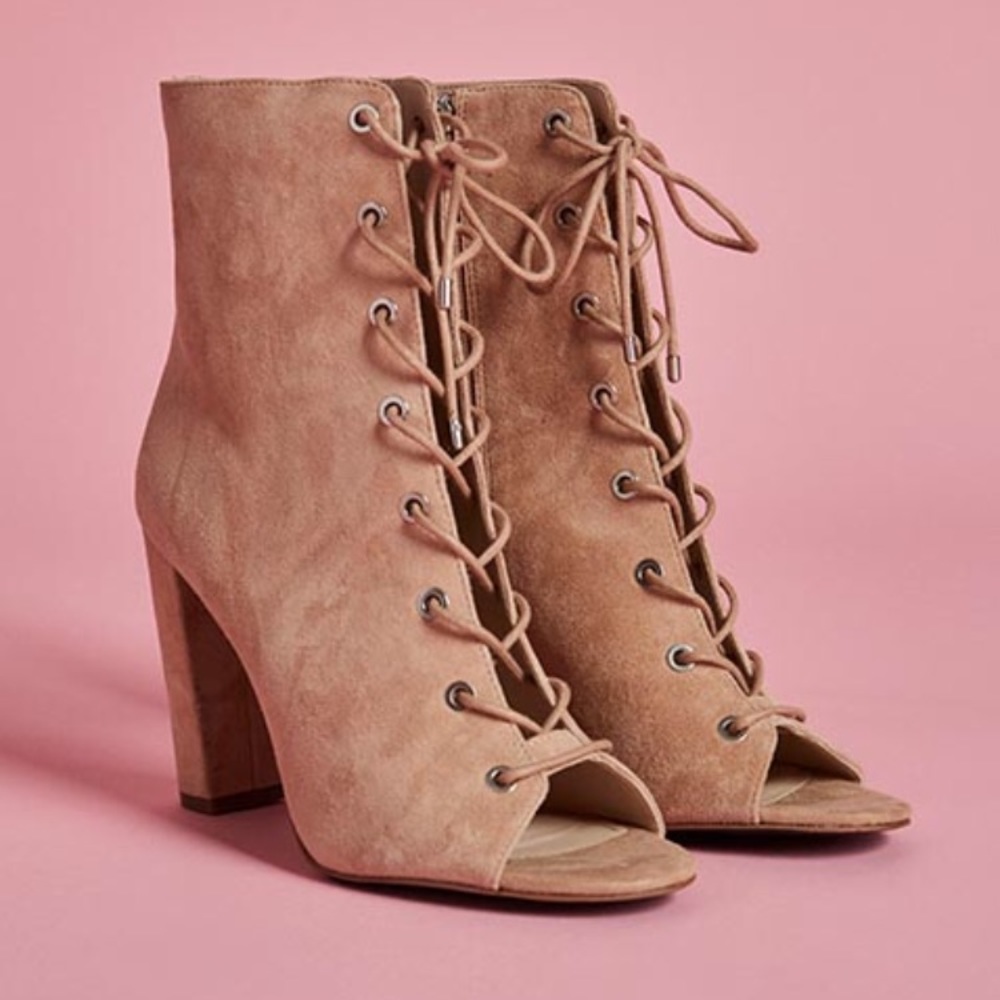 BCBGeneration Ripley lace up bootie