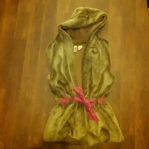 Brown Fur vest