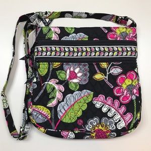Like New Vera Bradley Crossbody Purse Floral/Leaf