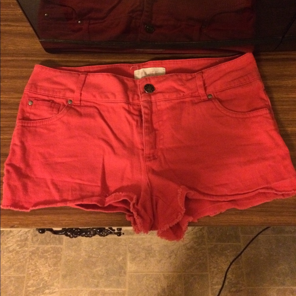 NWOT Red Bajee Shorts!!!!