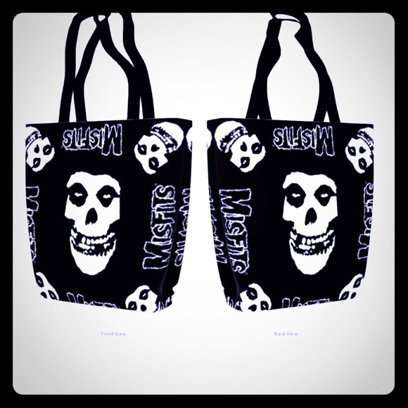 Custom misfits punk purse bag - Picture 1 of 1