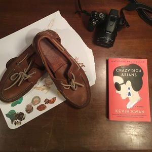 Broken in Sperry Top Siders 9.5