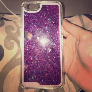 iPhone 6 glitter phone case