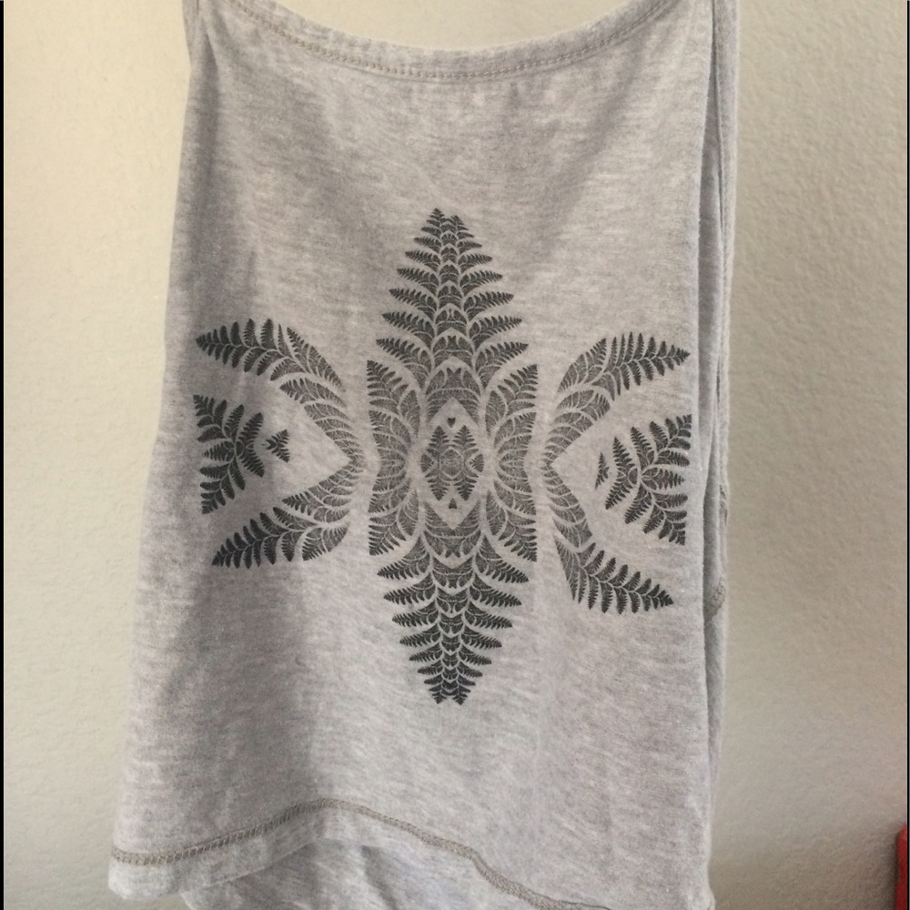 Grey holter top