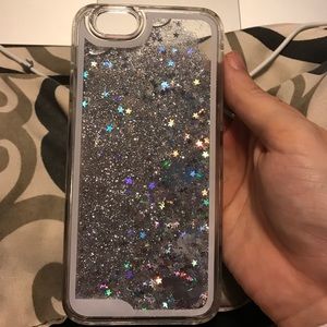 iPhone 6 glitter phone case