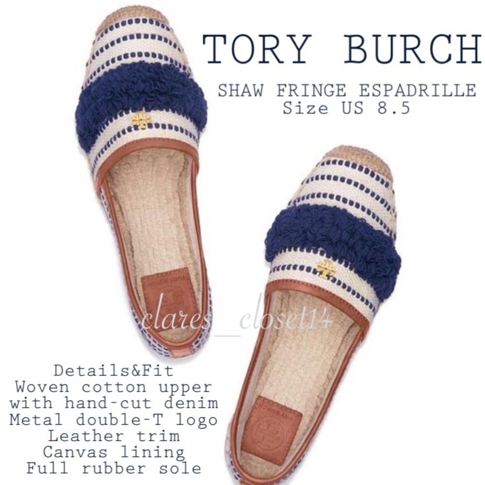 ❗️SoldinFB❗️💯%Authentic Tory Burch Shaw Fringe
