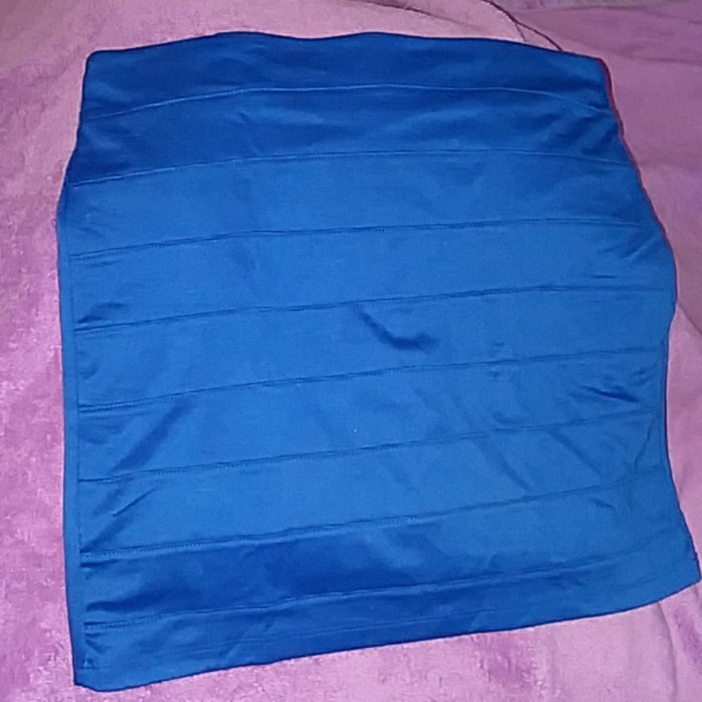 NOT FOR SALE (DONATED)            Royal Blue Skirt