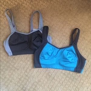 🦋Champion🦋Sports Bras Black/Grey Teal/Black