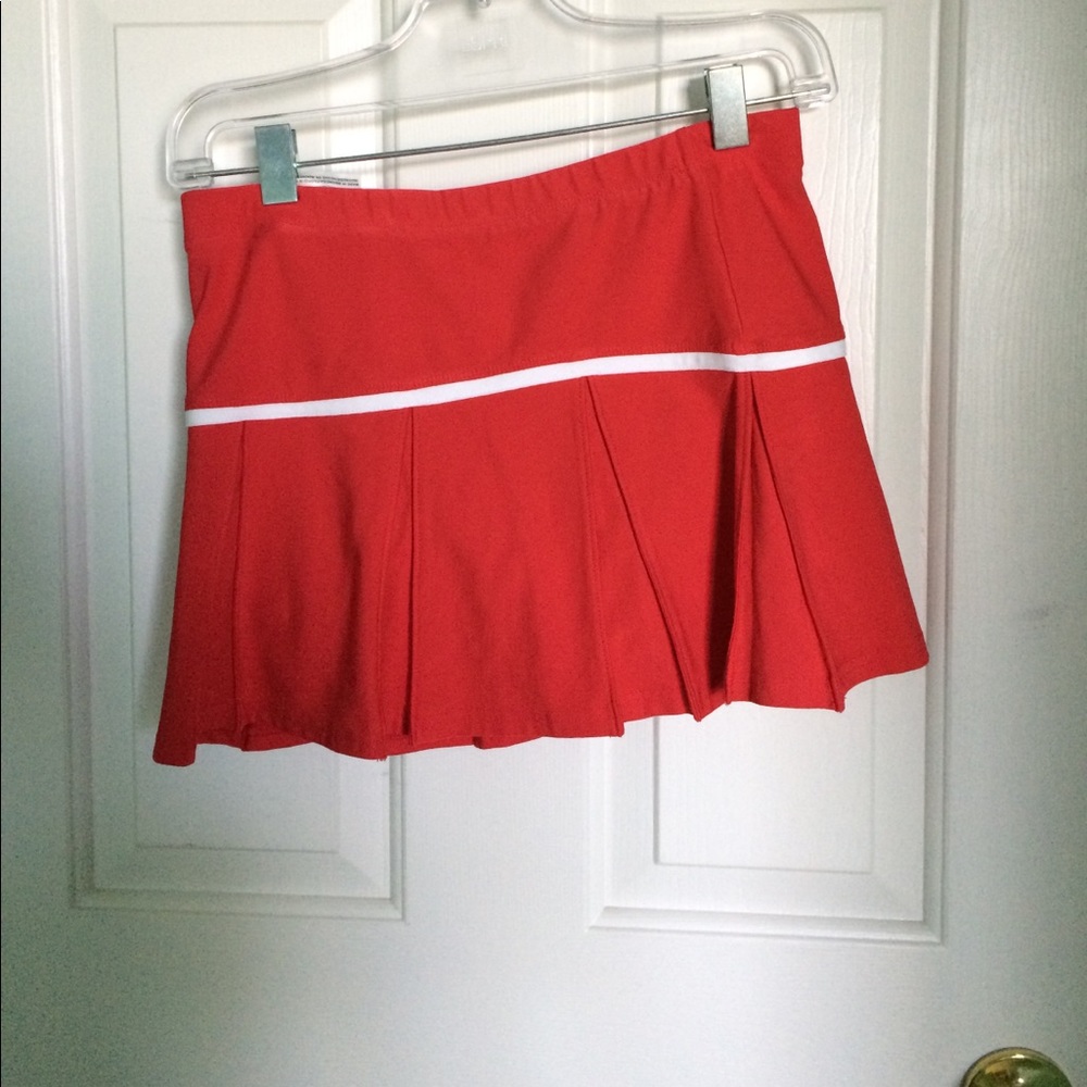 Nike red Dri Fit tennis skirt size S EUC