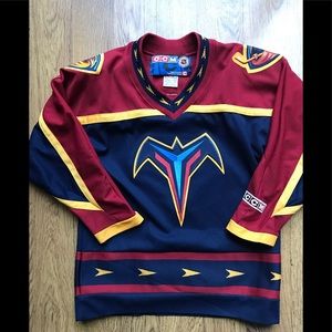 CCM NHL Atlanta Thrashers Hockey Road Jersey