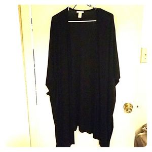 Long Black Cardigan