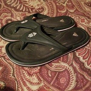 Black Adidas sandals