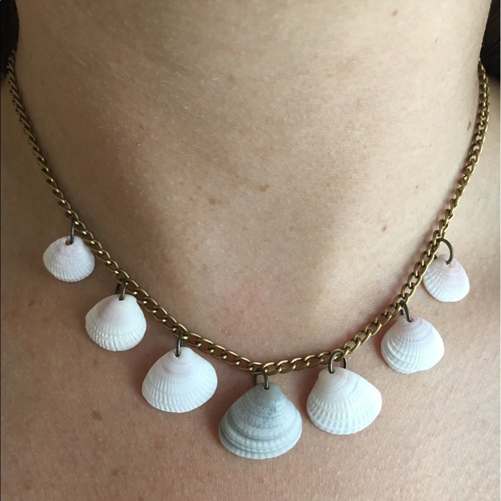 7 Florida Shells Bronze Necklace
