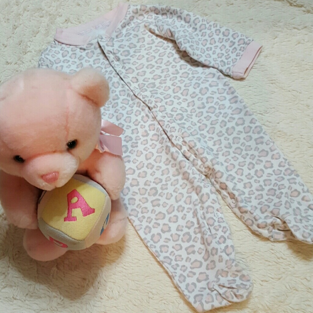 🐆Wild Child Cheetah Footie Sleeper🎀
