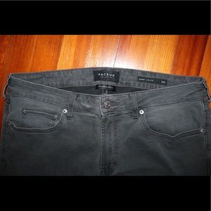 Pacsun grey skinny active stretch denim