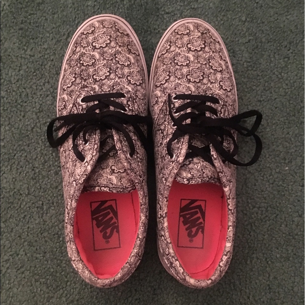Cute patterned Vans!