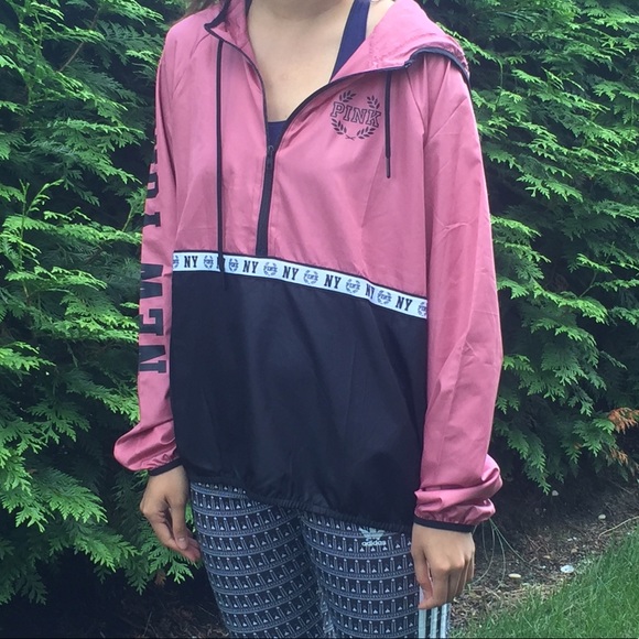 PINK Victoria's Secret Jackets & Blazers - VS PINK New York anorak