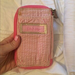 Lilly Pulitzer Seersucker Wallet