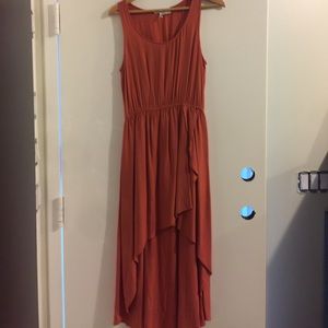 BCBG High Low Maxi Dress