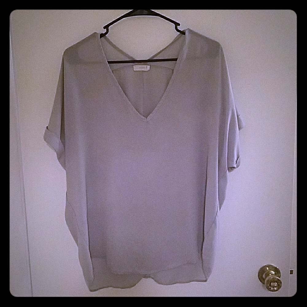 Light Blue Lush Top