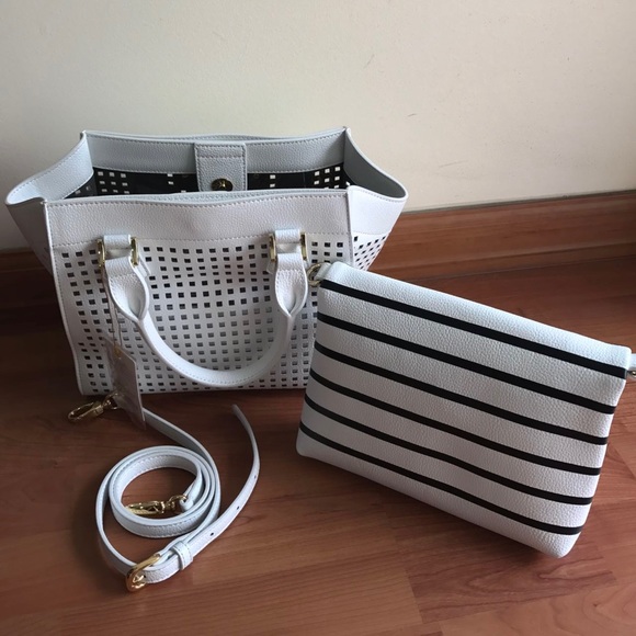 💕SOLD❤️Samantha Thavasa 2in 1 satchel - Picture 2 of 6