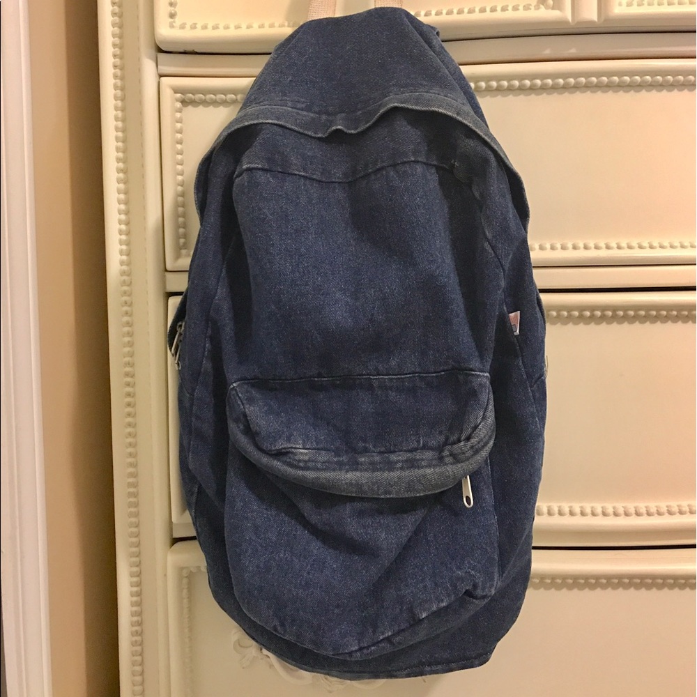 American Apparel Denim Backpack