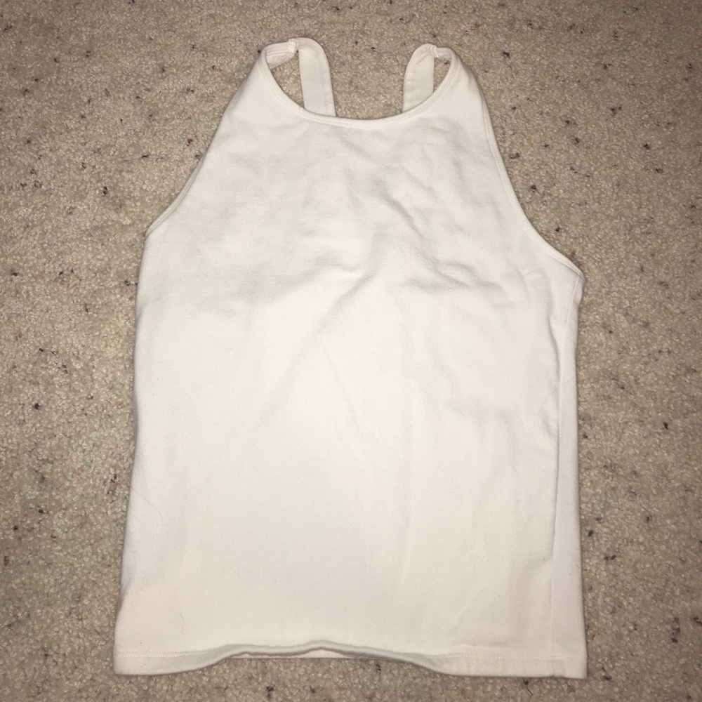 Abercrombie and Fitch white tank top