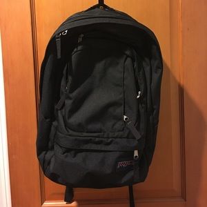 Black jansport backpack