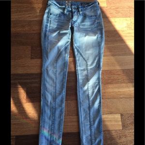 Volcom "Pistol Legging" Blue Jeans