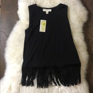 Michael Kors fringe tank top