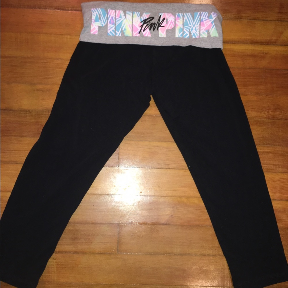 VS Pink legging crop yoga pants BRAND NEW