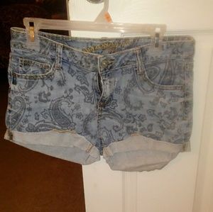 Jean shorts