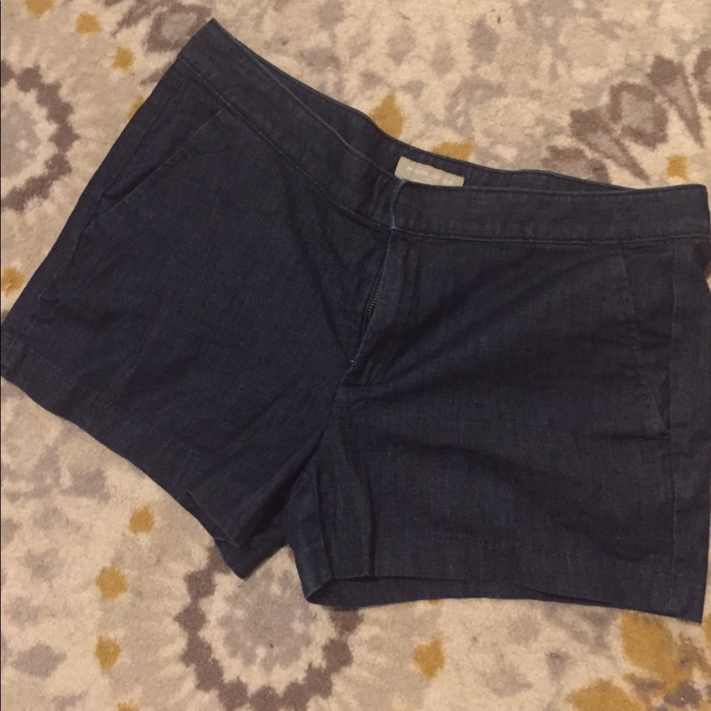 Blue shorts