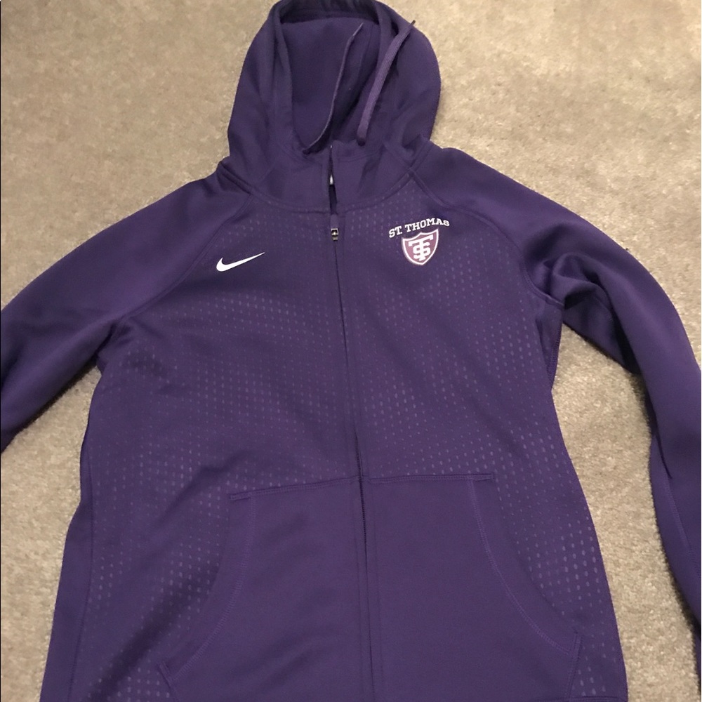University of St. Thomas purple Nike hoodie