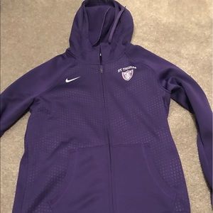 University of St. Thomas purple Nike hoodie