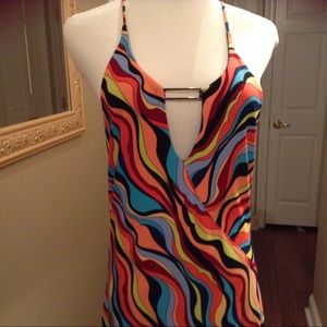 Beautiful Vivid Multi Color Sun Dress👗💝👗