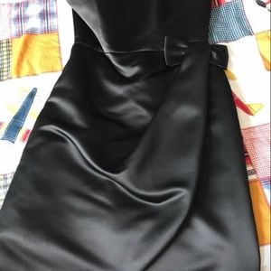 New with tag shirt black satin dress size 10