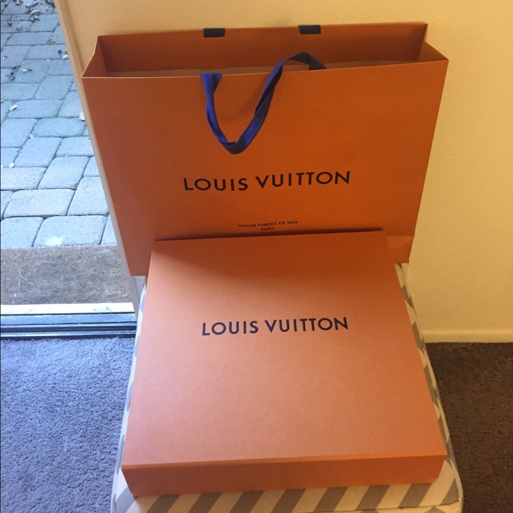 Louis Vuitton Shopping Bag and Handbag Box