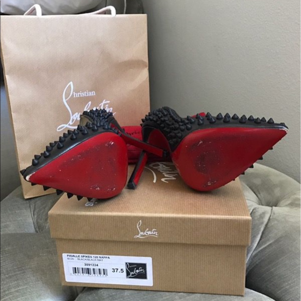 Christian Louboutin Pigalle spikes - Picture 4 of 4