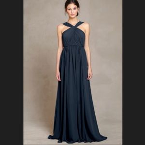 Jenny Yoo Navy Jacqueline Bridesmaids Dress