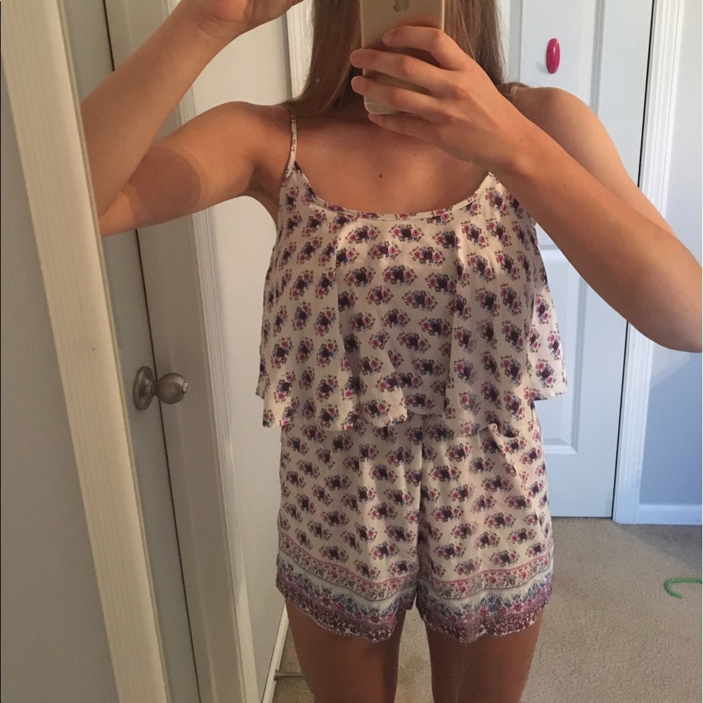 Cotton On floral romper