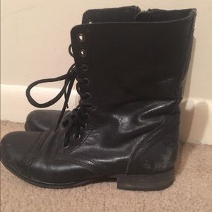 Stave Madden troopa combat boots