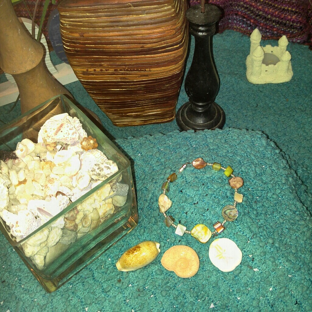 Handmade Bracelets Natural Stone and Shell