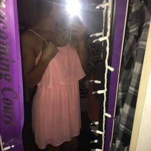 Peach sundress